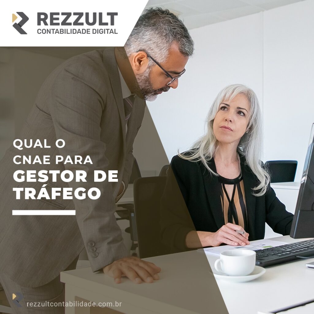 Qual o CNAE para gestor de tráfego?